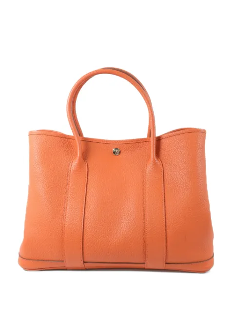 Hermès Pre-Owned Garden Party leather tote bag