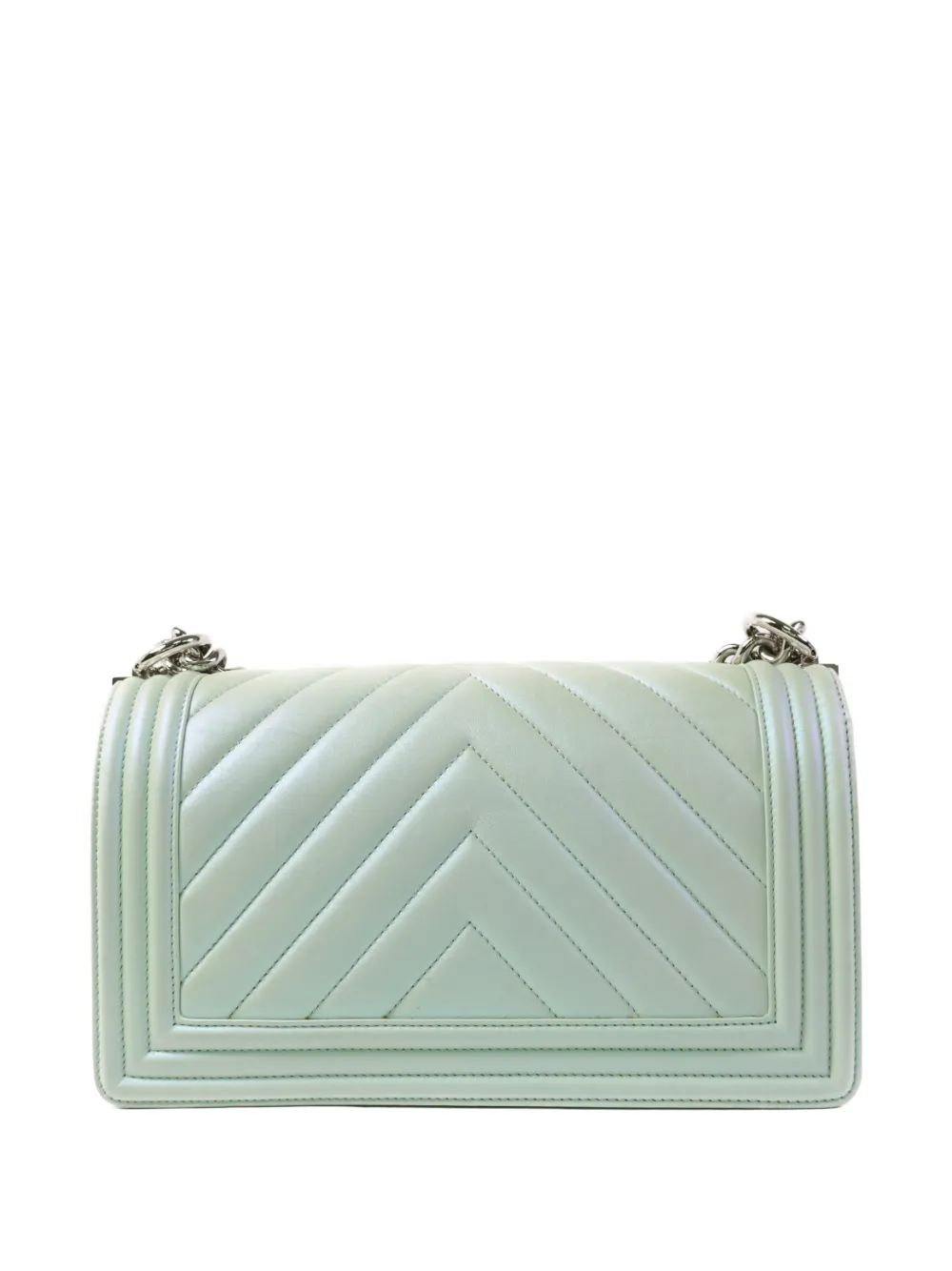 CHANEL Pre-Owned Gewatteerde schoudertas Groen