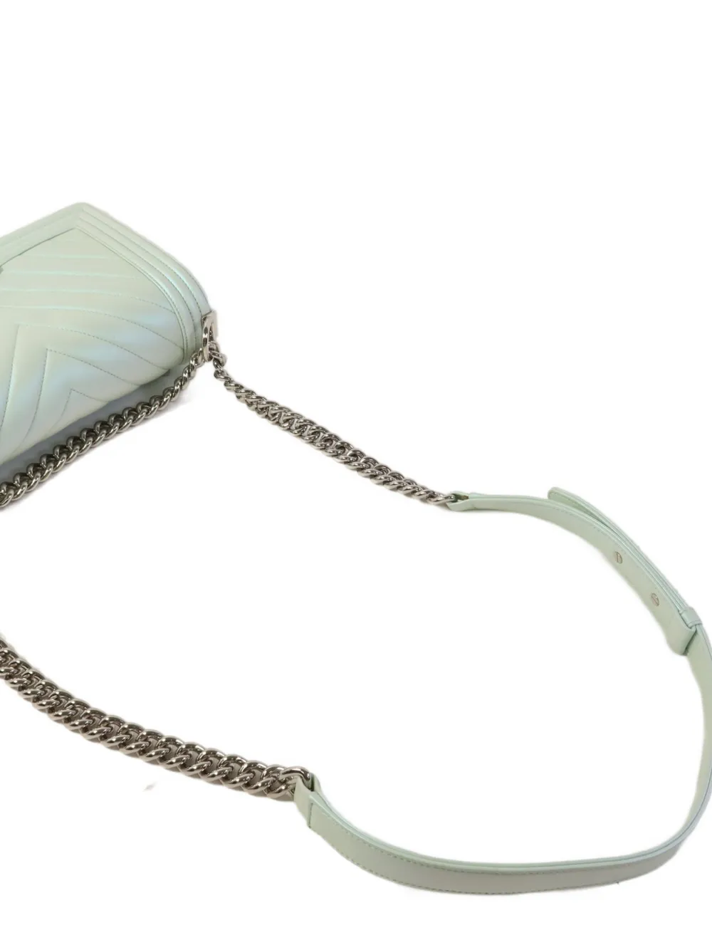 CHANEL Pre-Owned Gewatteerde schoudertas Groen