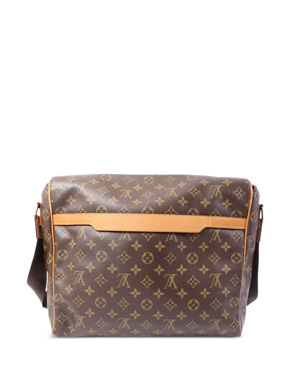 Louis Vuitton Pre-Owned Abbesses Monogram canvas messengertas Bruin