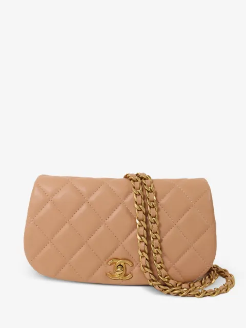 CHANEL Pre-Owned CC turn-lock quilted shoulder bag
