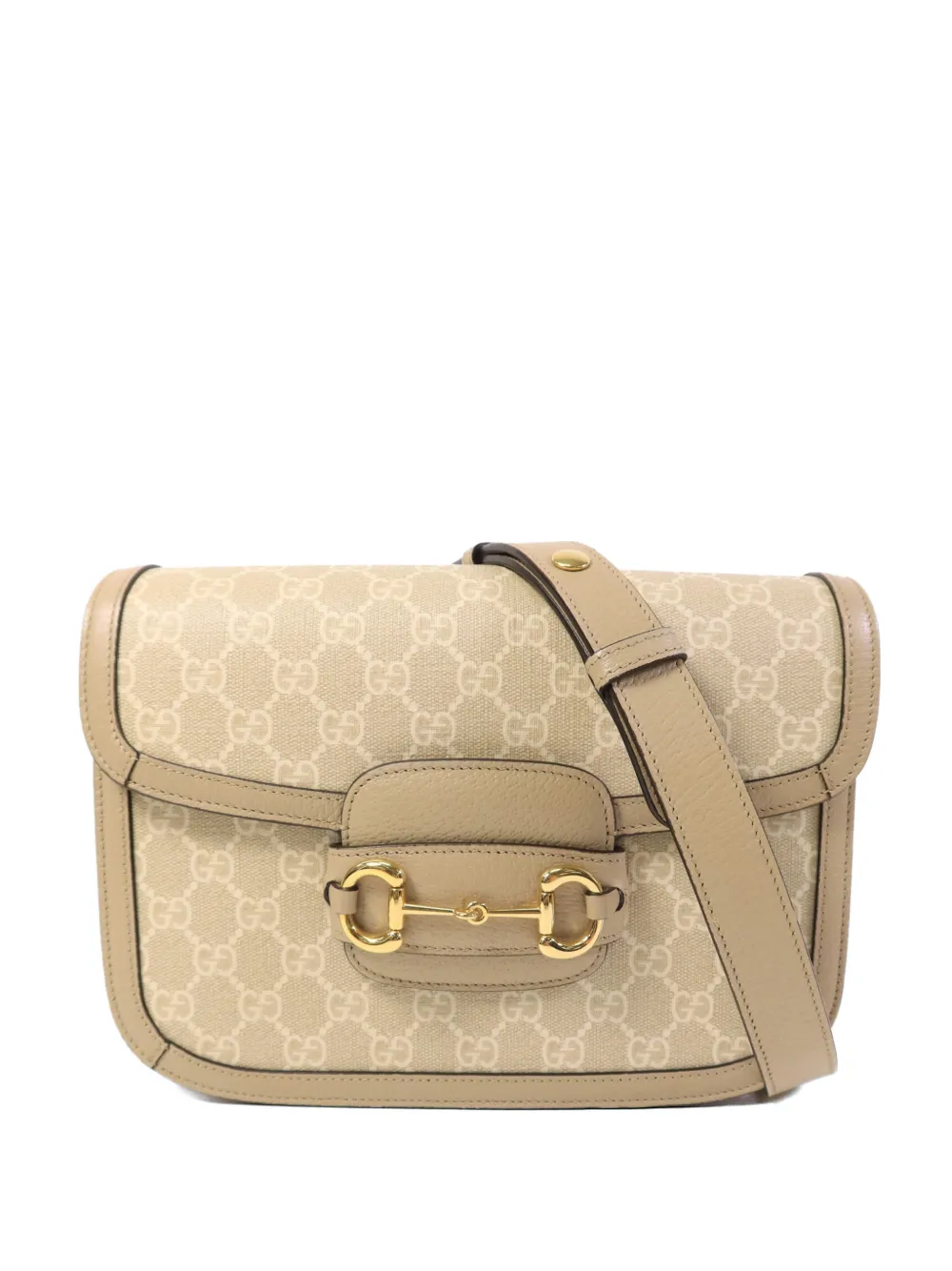 Gucci Pre-Owned Horsebit 1955 shoulder bag - Toni neutri