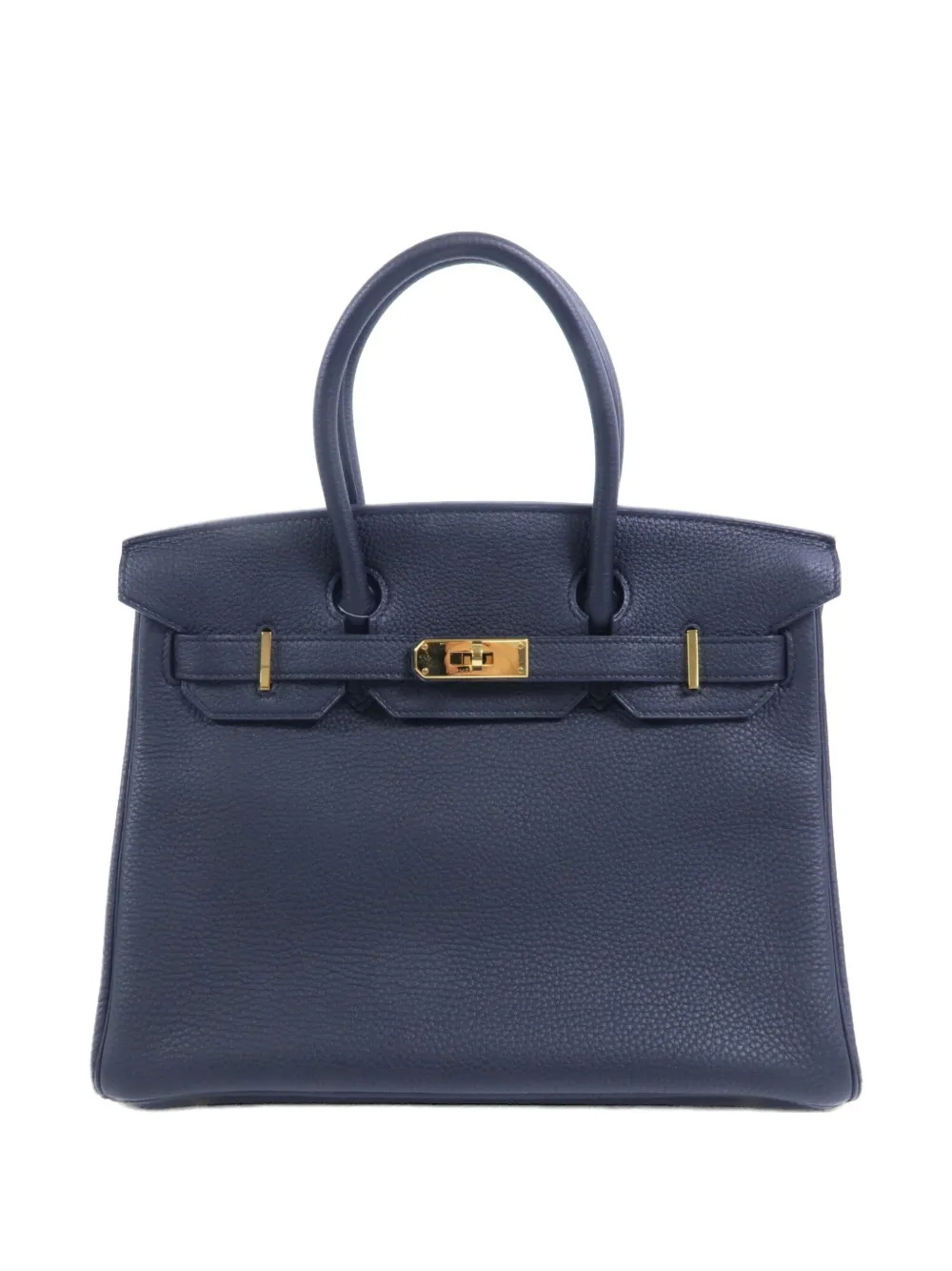Hermès Pre-Owned 30 Birkin Togo leather tote bag - Nero