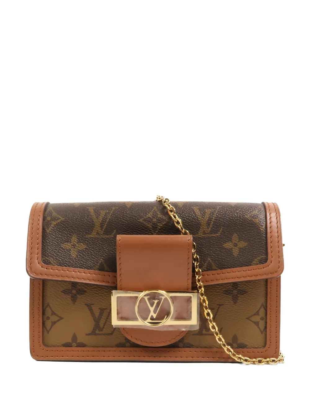 Louis Vuitton Pre-Owned Dauphine Monogram Reverse shoulder bag - Marrone