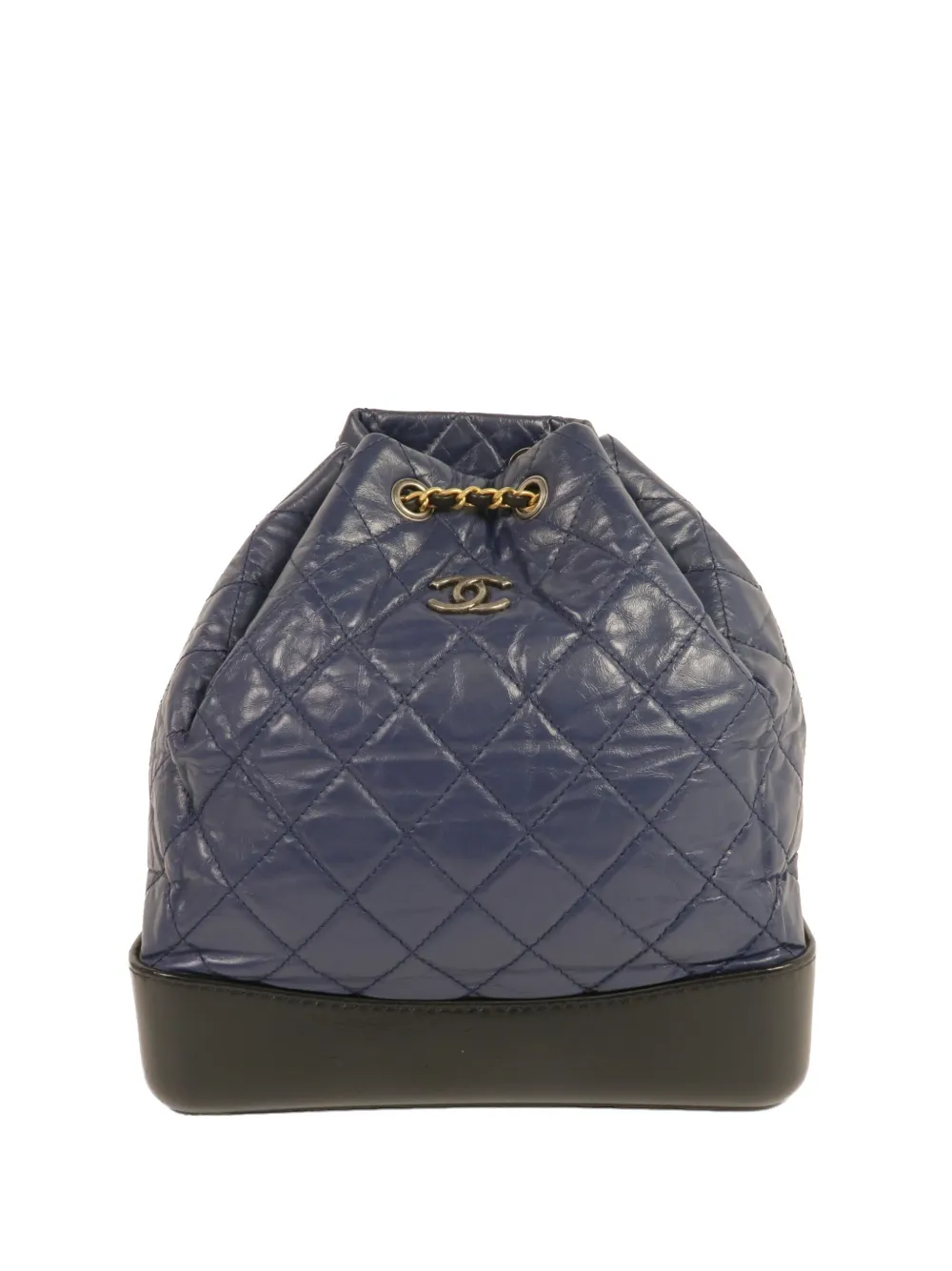 CHANEL Pre-Owned Gabrielle quilted backpack - Blu
