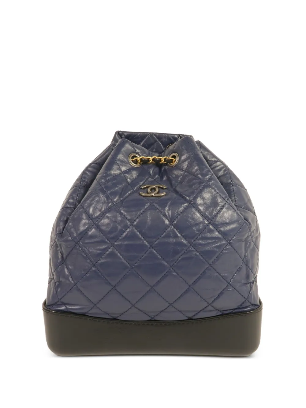 CHANEL Pre-Owned Gabrielle quilted backpack - Blu