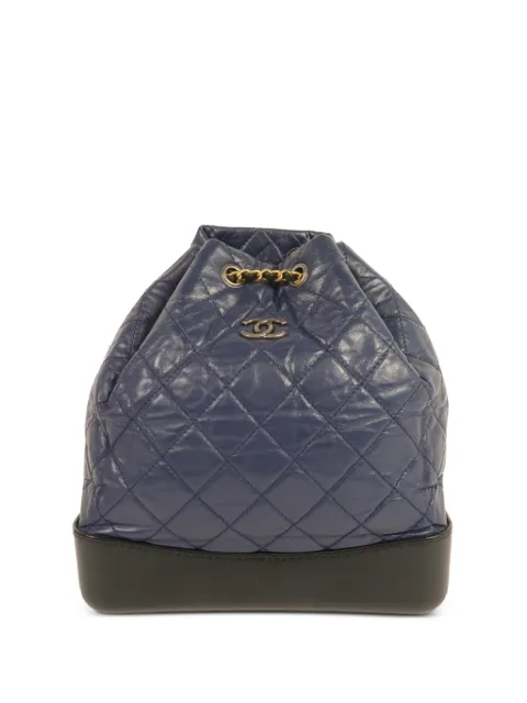 CHANEL Pre-Owned Gabrielle quilted backpack