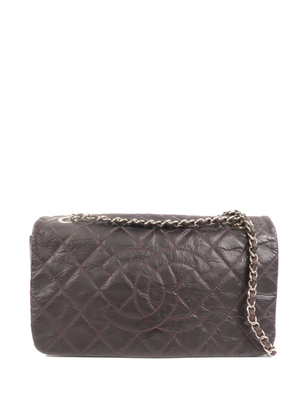 CHANEL Pre-Owned CC chain shoulder bag - Marrone