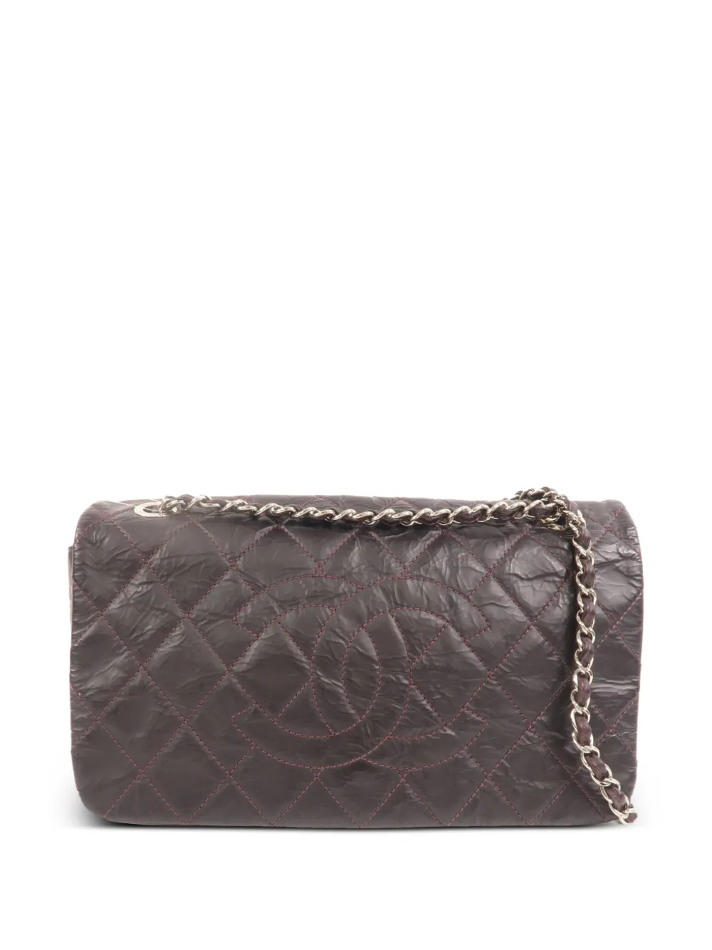 CHANEL Pre-Owned CC chain shoulder bag - Marrone