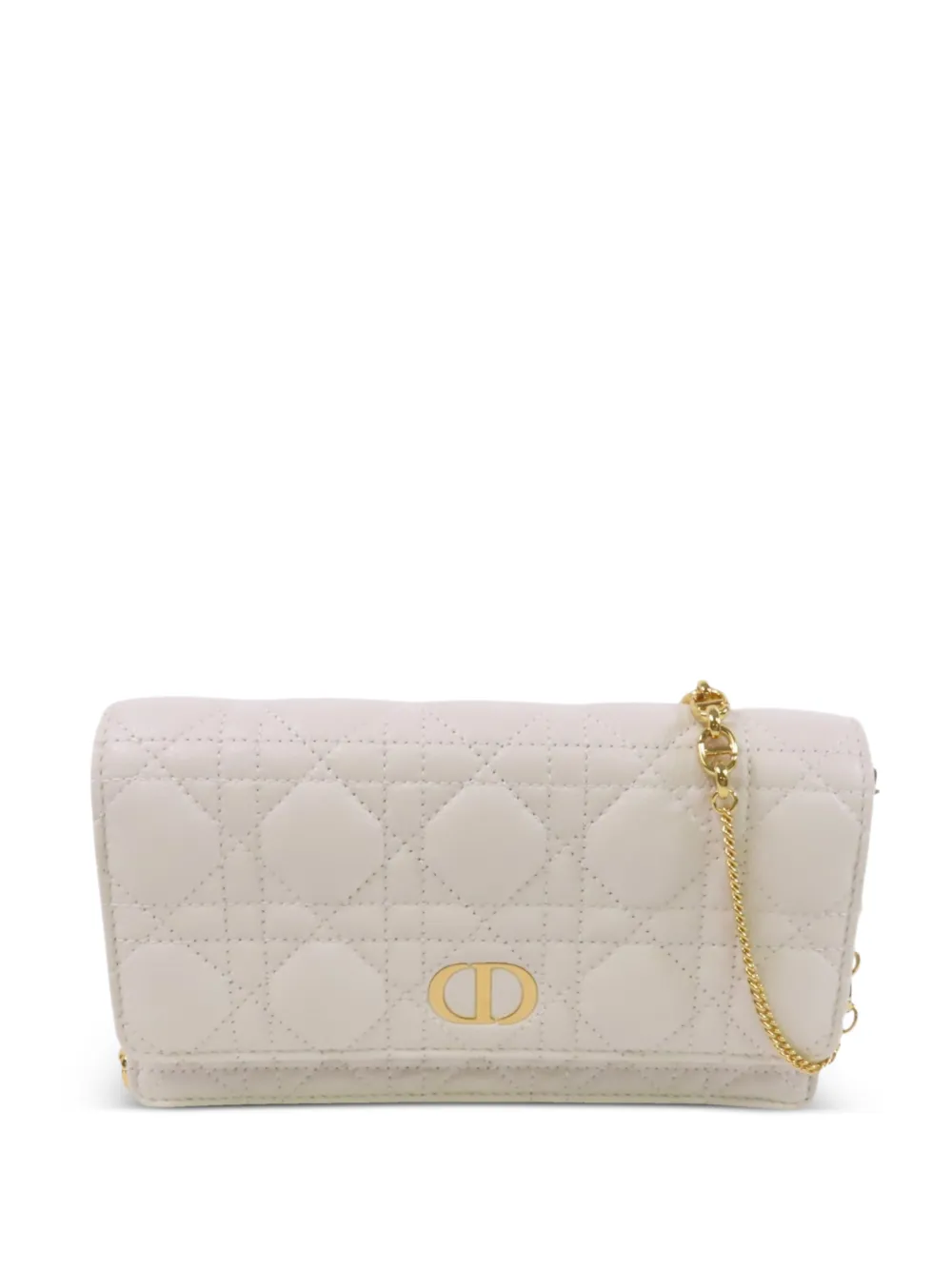 Christian Dior Pre-Owned Caro quilted shoulder bag - Toni neutri