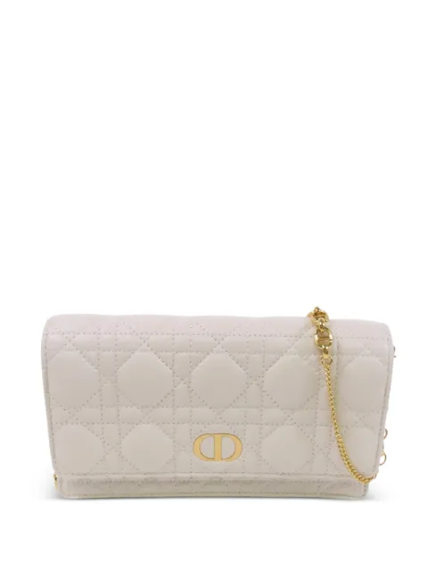 Christian Dior Pre-Owned Caro quilted shoulder bag