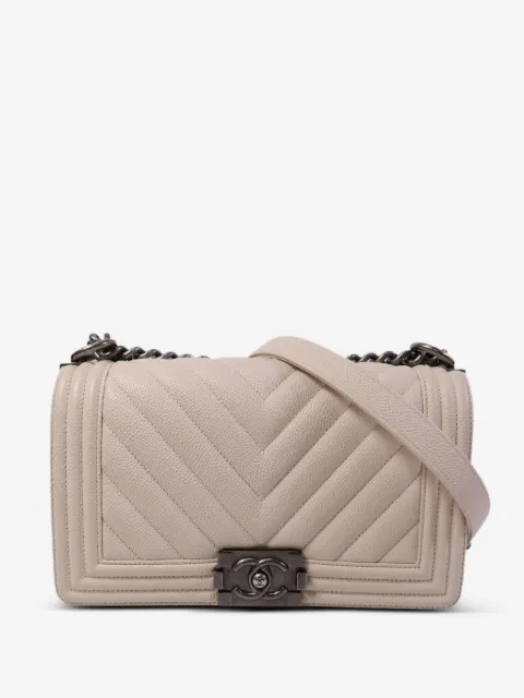 CHANEL Pre-Owned Boy 搭链单肩包(25年典藏款)
