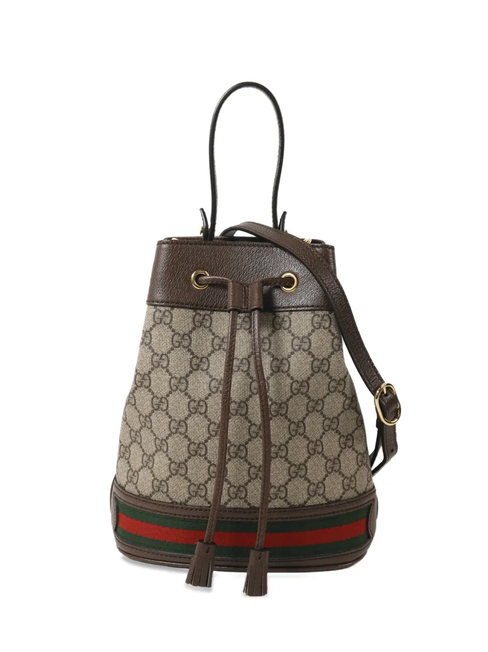 Gucci Pre-Owned Ophidia GG bucket shoulder bag - Toni neutri