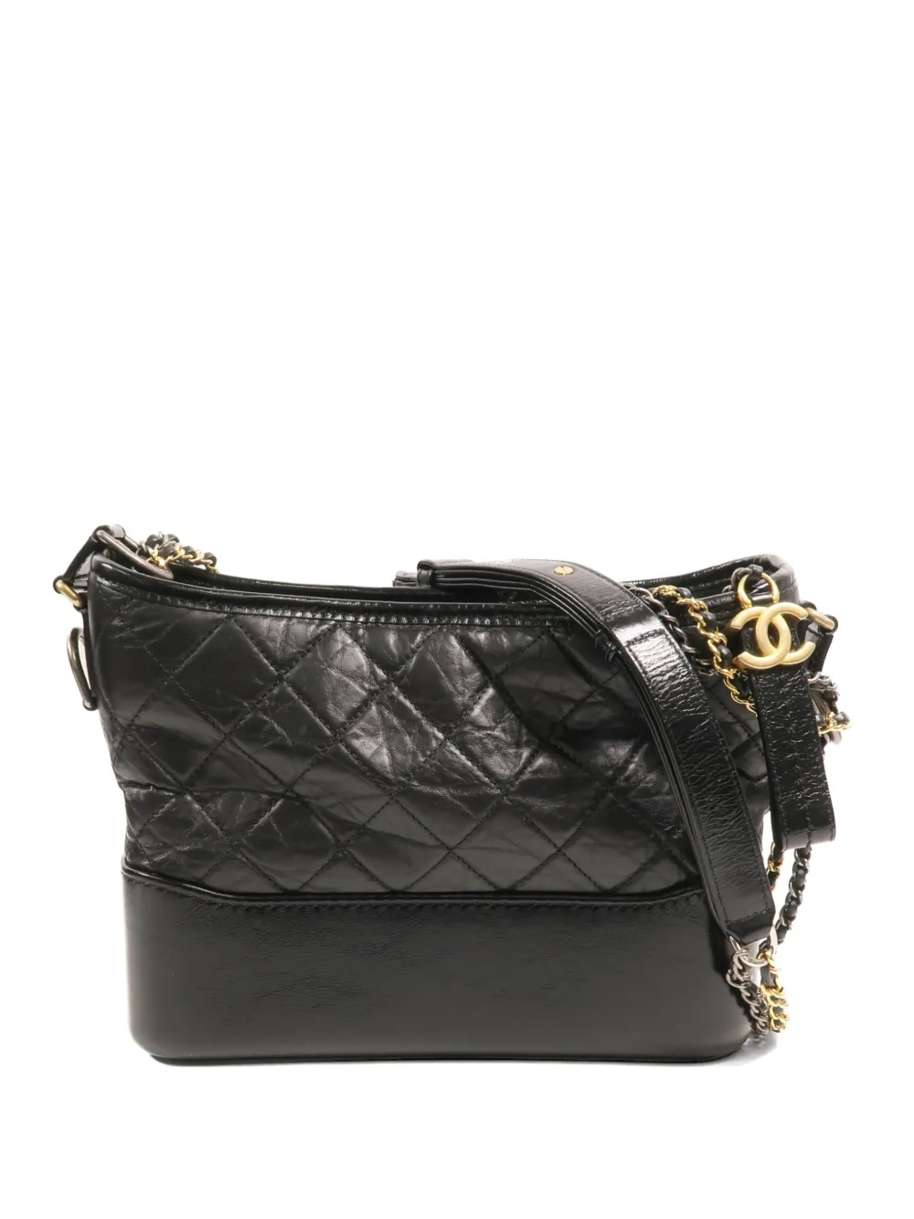 CHANEL Pre-Owned Gabrielle CC chain shoulder bag - Black