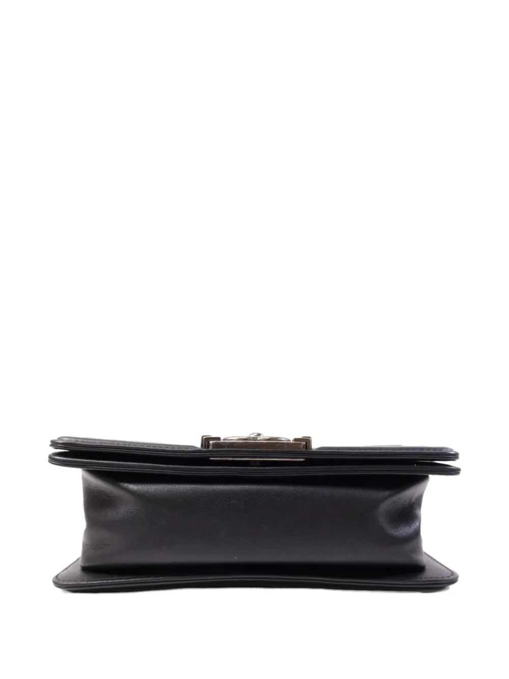 CHANEL Pre-Owned Boy schoudertas met CC-draaislot en kettingband Zwart