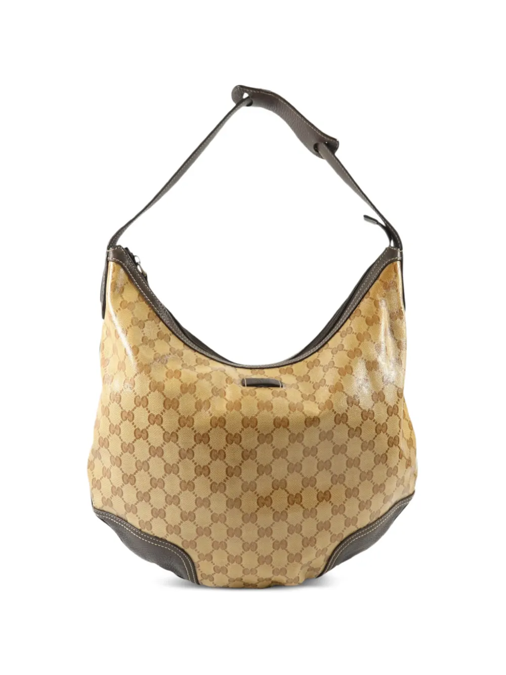 Gucci Pre-Owned GG canvas shoulder bag - Toni neutri