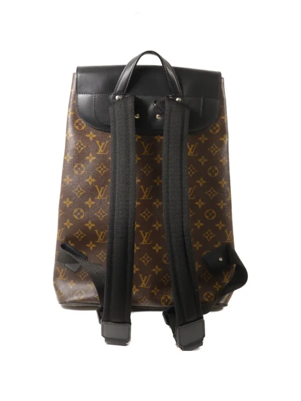 louis vuitton backpack palk monogram macassar unisex Lady Clara's Collection leather trim and palladium Louis Vuitton Macassar Monogram Canvas