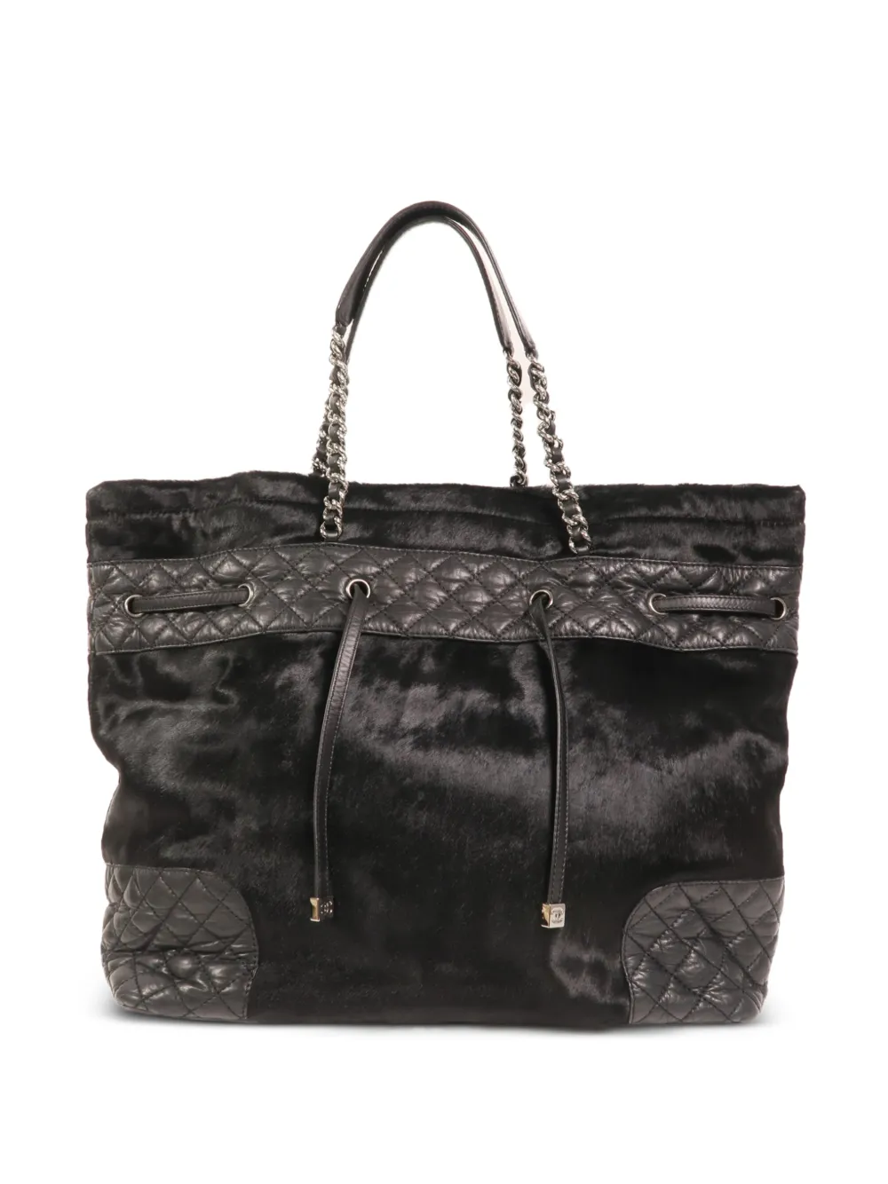 CHANEL Pre-Owned CC chain-link tote bag - Nero
