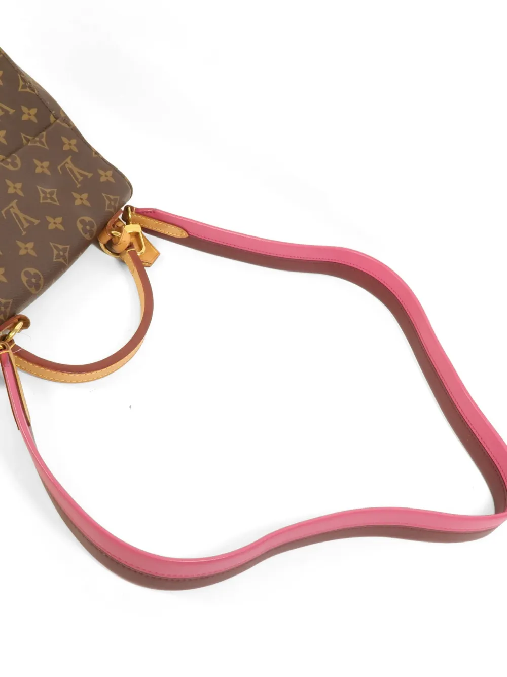 Louis Vuitton Pre-Owned BB Cluny canvas shopper met monogram Bruin