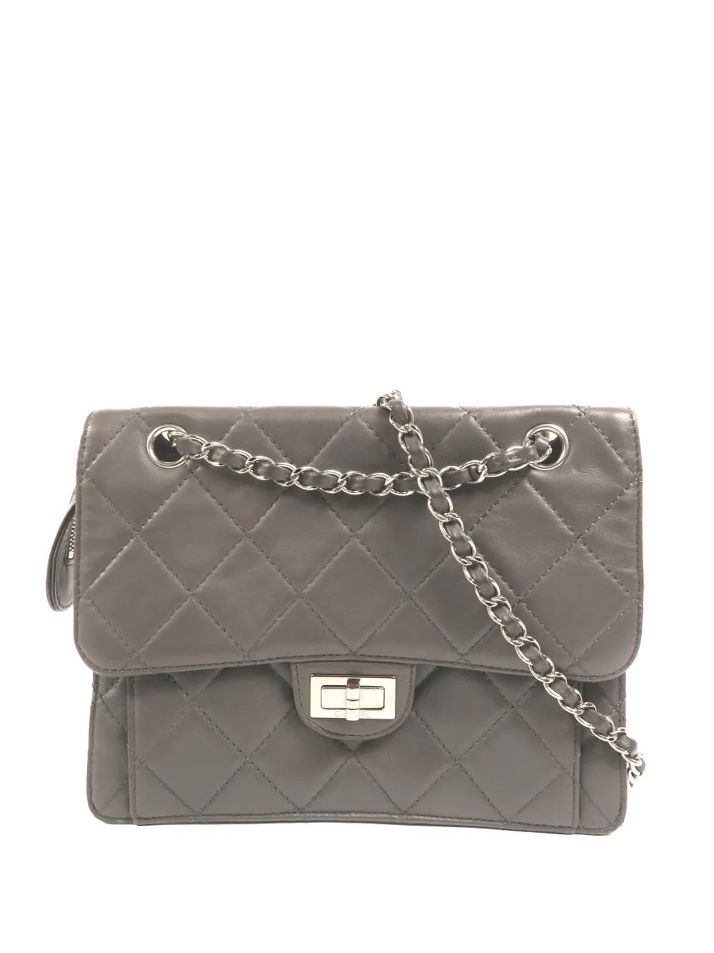 CHANEL Pre-Owned quilted CC shoulder bag - Grey