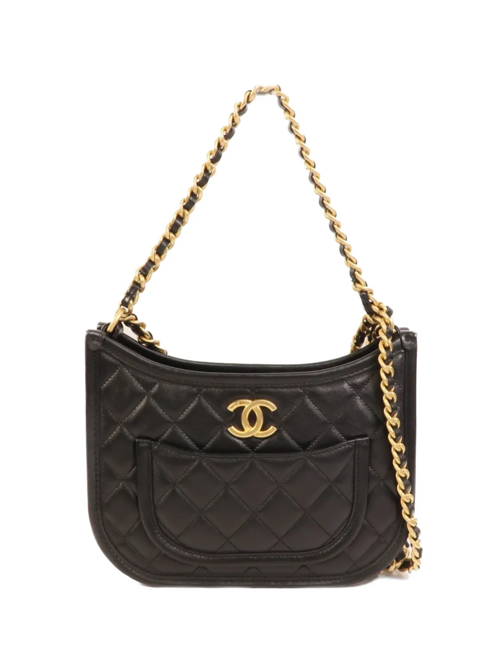 CHANEL Pre-Owned CC quilted shoulder bag - Nero