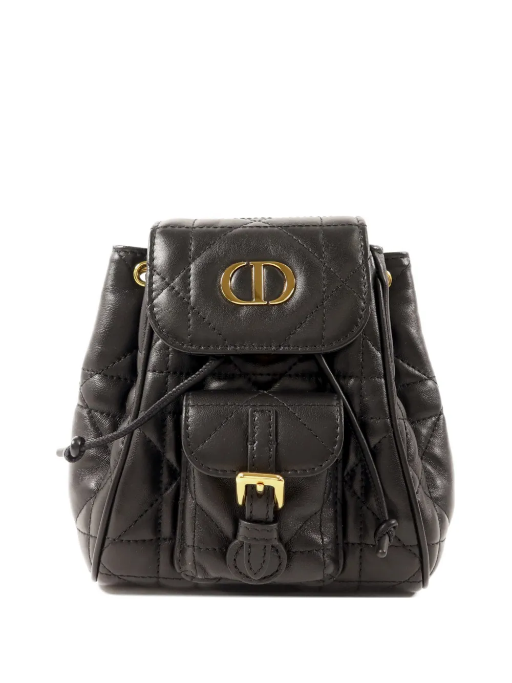 Christian Dior Pre-Owned Caro Nano backpack - Black