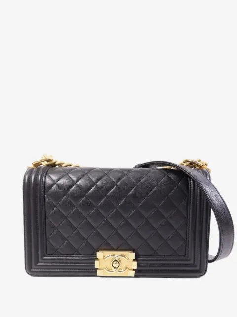 CHANEL Pre-Owned sac porté épaule à bride en chaîne Channel Boy