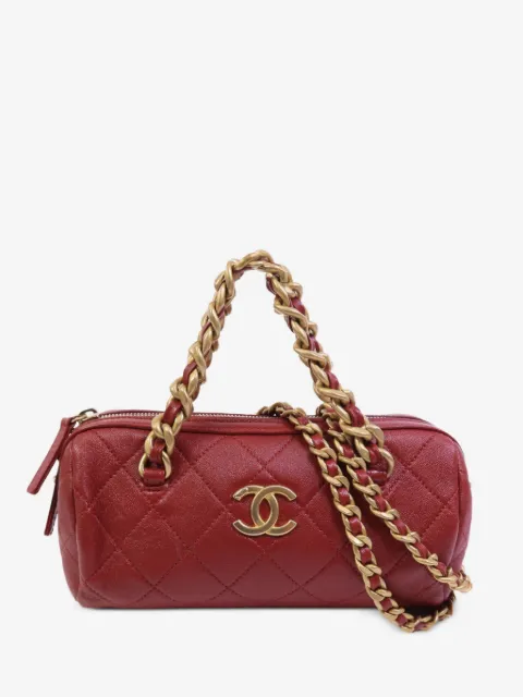 CHANEL Pre-Owned CC quilted shoulder bag