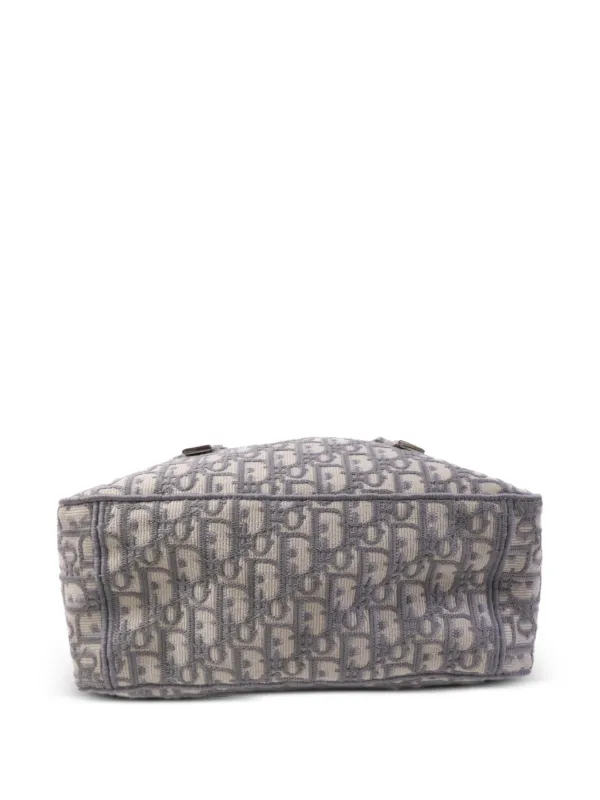 Christian Dior Pre-Owned Oblique Diorcamp Shoulder Bag | Grey