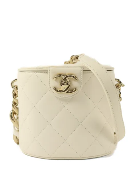 CHANEL Pre-Owned sac porté épaule CC à matelassage losanges