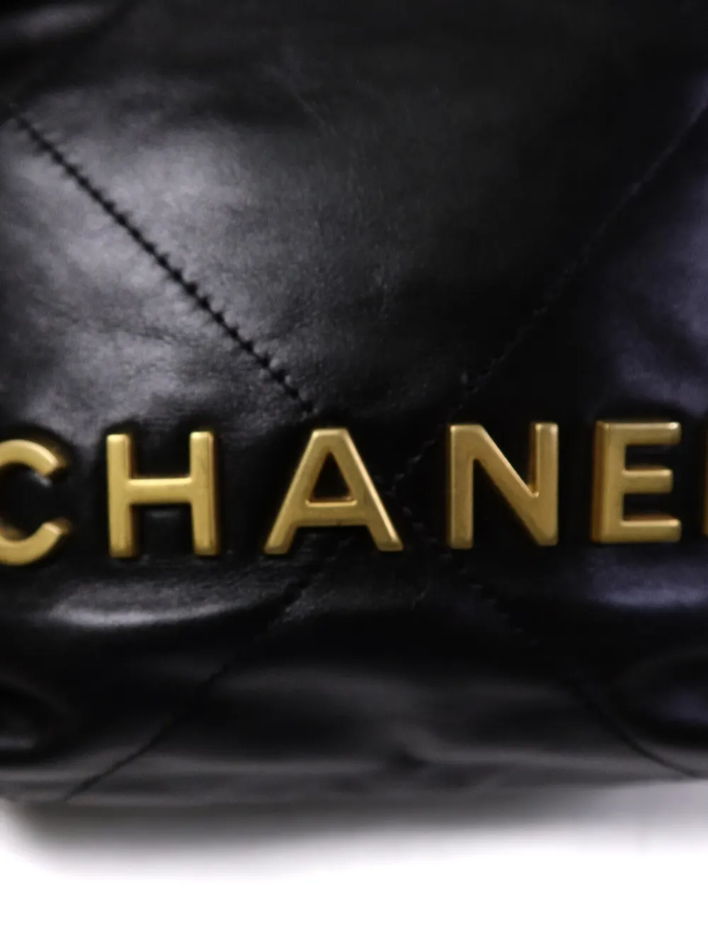 CHANEL Pre-Owned 22 mini-schoudertas met kettinghengsel Zwart
