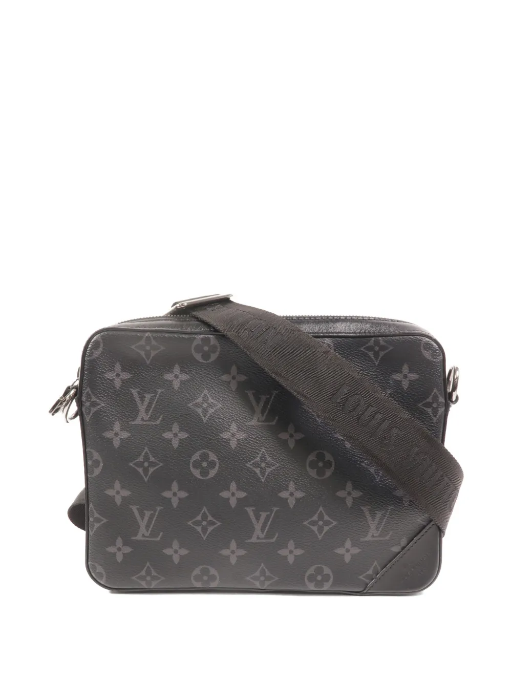 Louis Vuitton Pre-Owned Trio Messenger Monogram Eclipse Reverse messenger bag - Schwarz