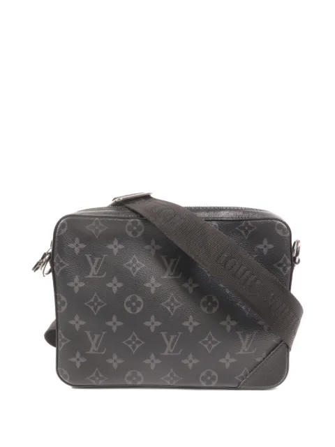 Louis Vuitton Pre-Owned Trio Messenger Monogram Eclipse Reverse messenger bag