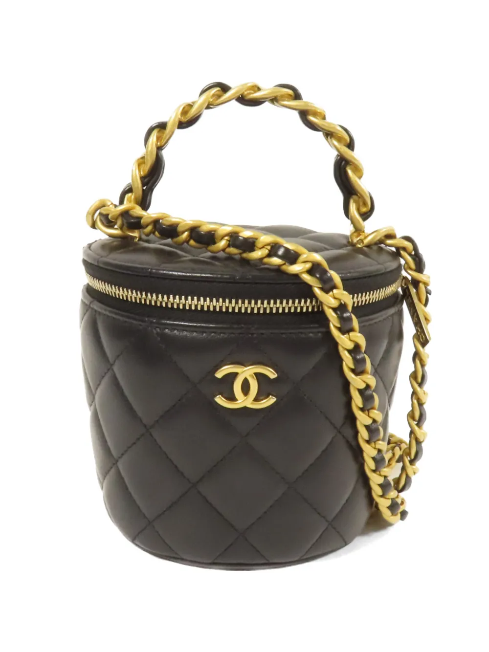 CHANEL Pre-Owned Afternoon Tea Vanity Case tote bag - Black