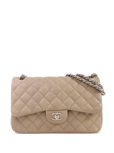 CHANEL Pre-Owned large Classic calfskin shoulder bag