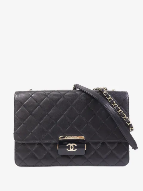 CHANEL Pre-Owned CC diamond-quilted shoulder bag