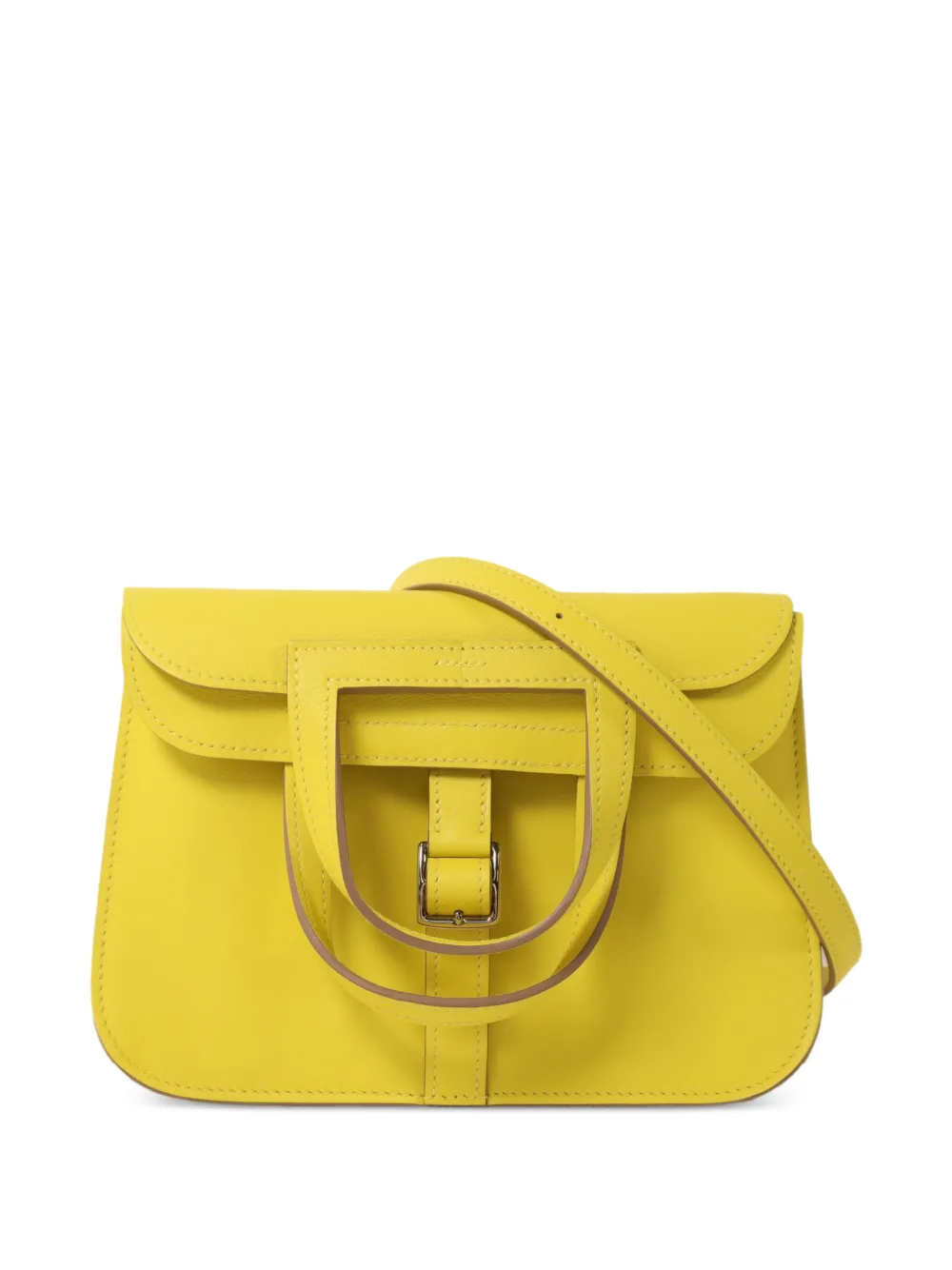Hermès Pre-Owned mini Halzan tote bag - Giallo