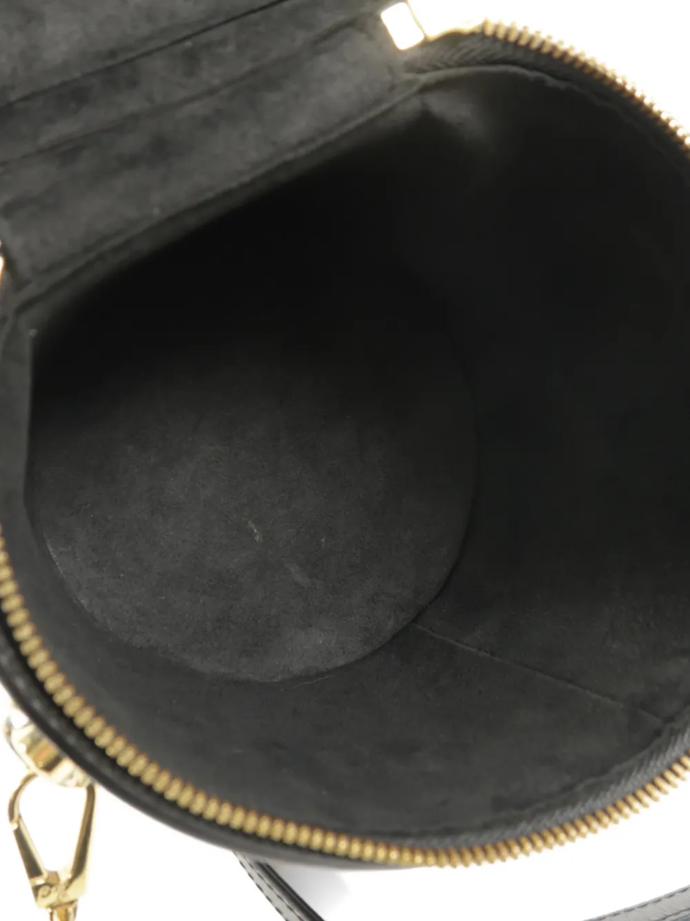 Louis Vuitton Pre-Owned Cannes Monogram Reverse canvas bucket-tas Bruin