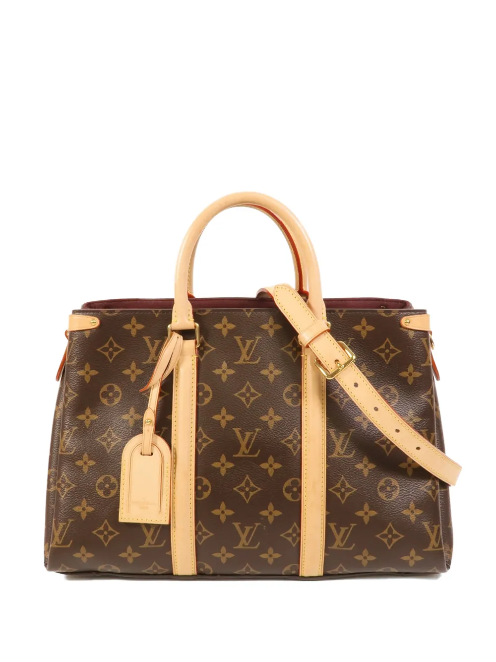 Louis Vuitton Pre-Owned MM Soufflot Monogram canvas tote bag - Marrone