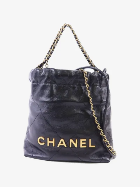 CHANEL Pre-Owned tote mini C22 con capitonado de rombos