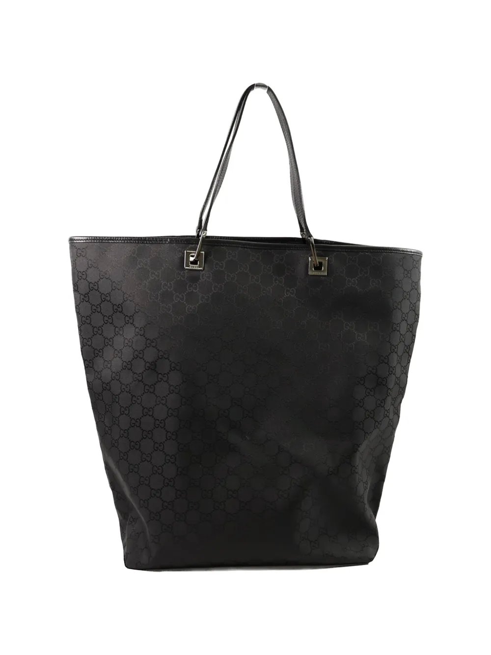 Gucci Pre-Owned GGキャンバス ハンドバッグ | ブラック | FARFETCH JP