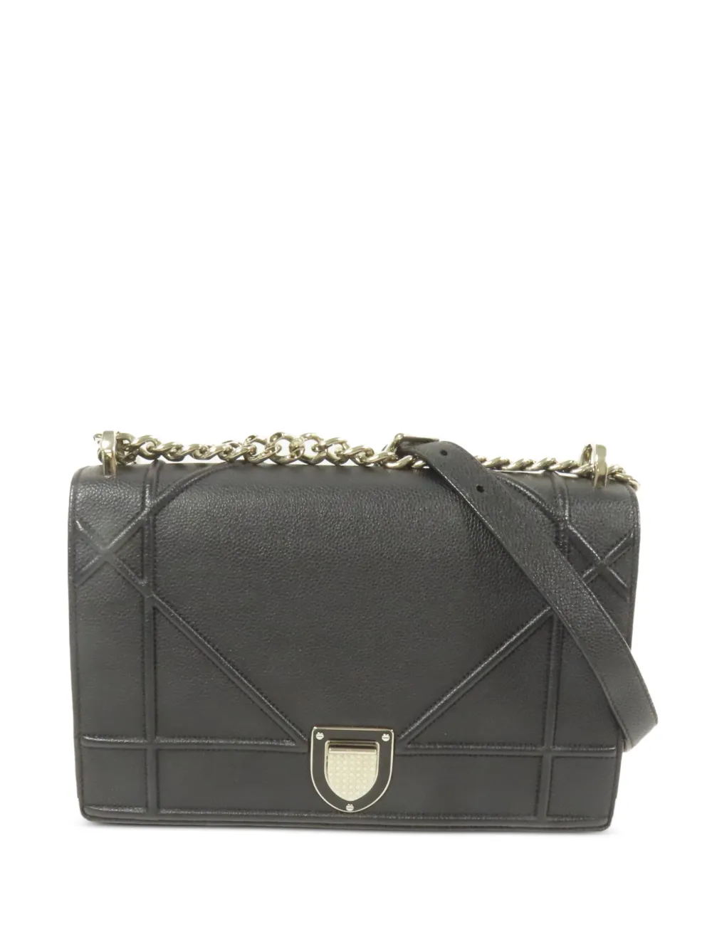 Christian Dior Pre-Owned Diorama leather shoulder bag - Nero