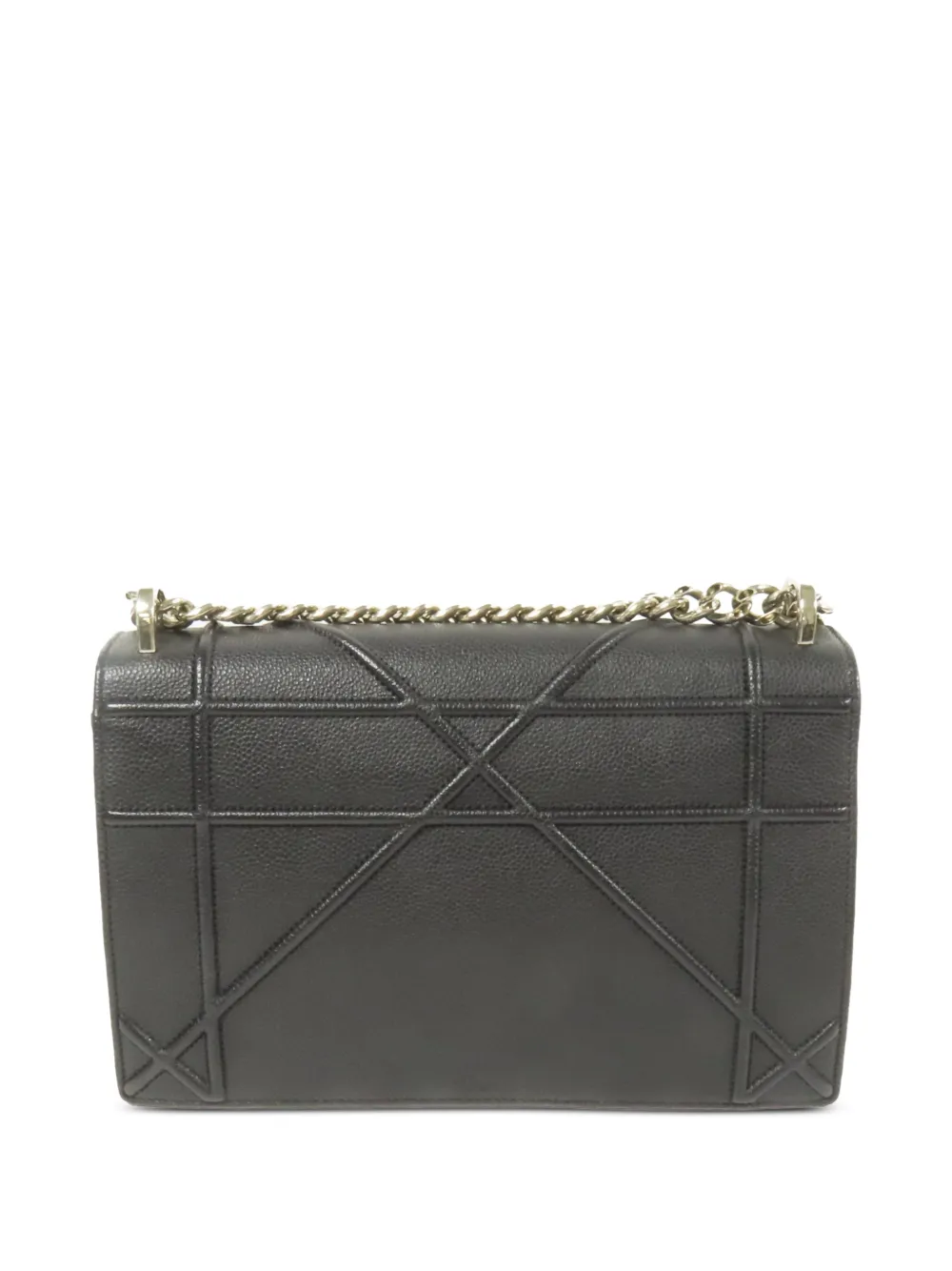 Christian Dior Pre-Owned Diorama leren schoudertas Zwart