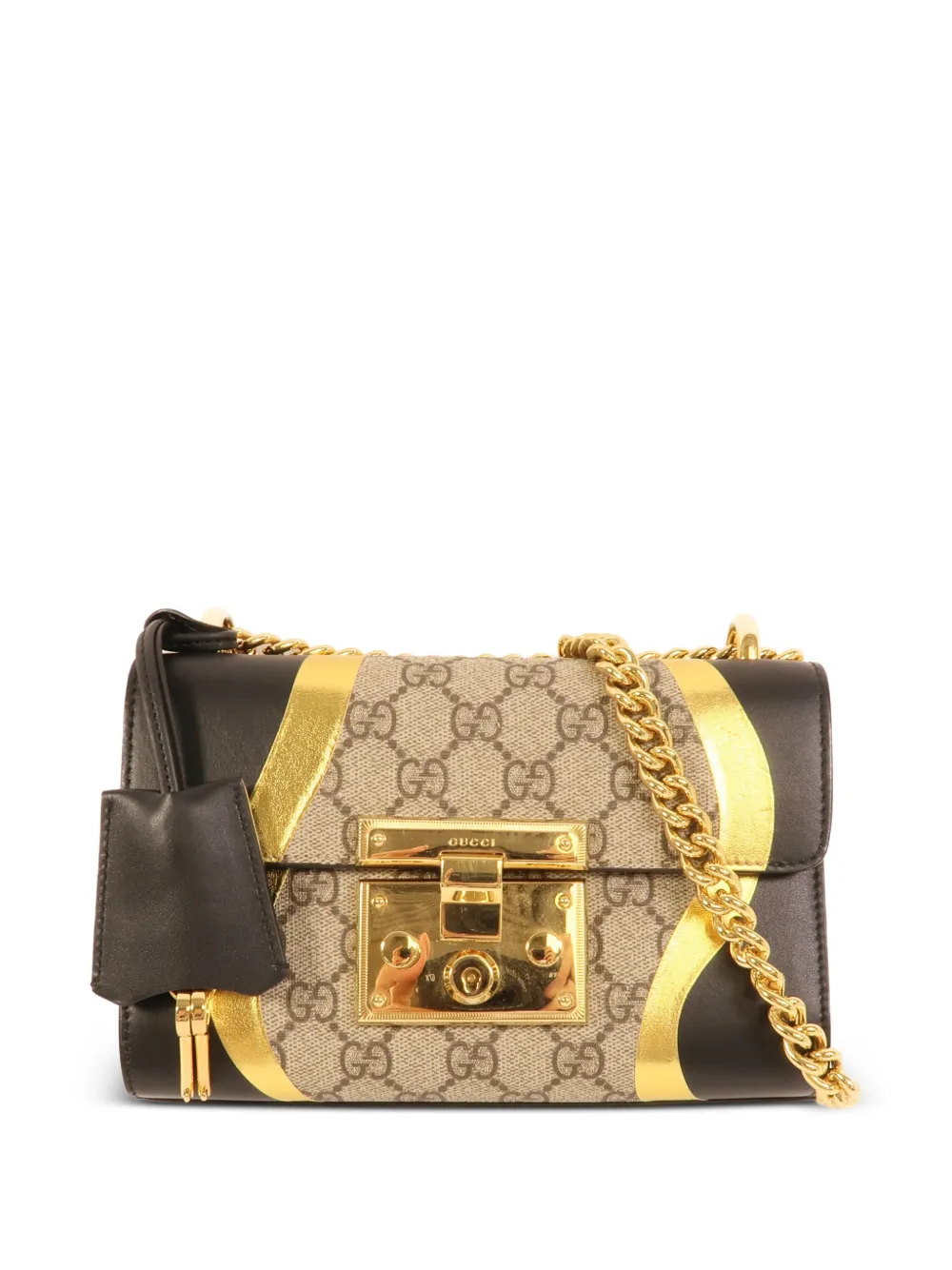 Gucci Pre-Owned GG Padlock shoulder bag - Toni neutri