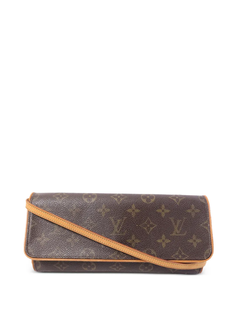 Louis Vuitton Pre-Owned GM Pochette Twin Monogram-pattern clutch bag - Marrone
