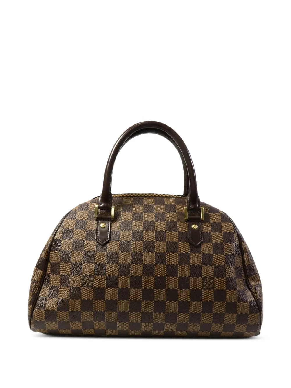 Louis Vuitton Pre-Owned Ribera MM Damier Ebene canvas shopper Bruin