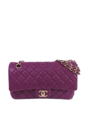 CHANEL Pre-Owned キルティング デニムショルダーバッグ | パープル