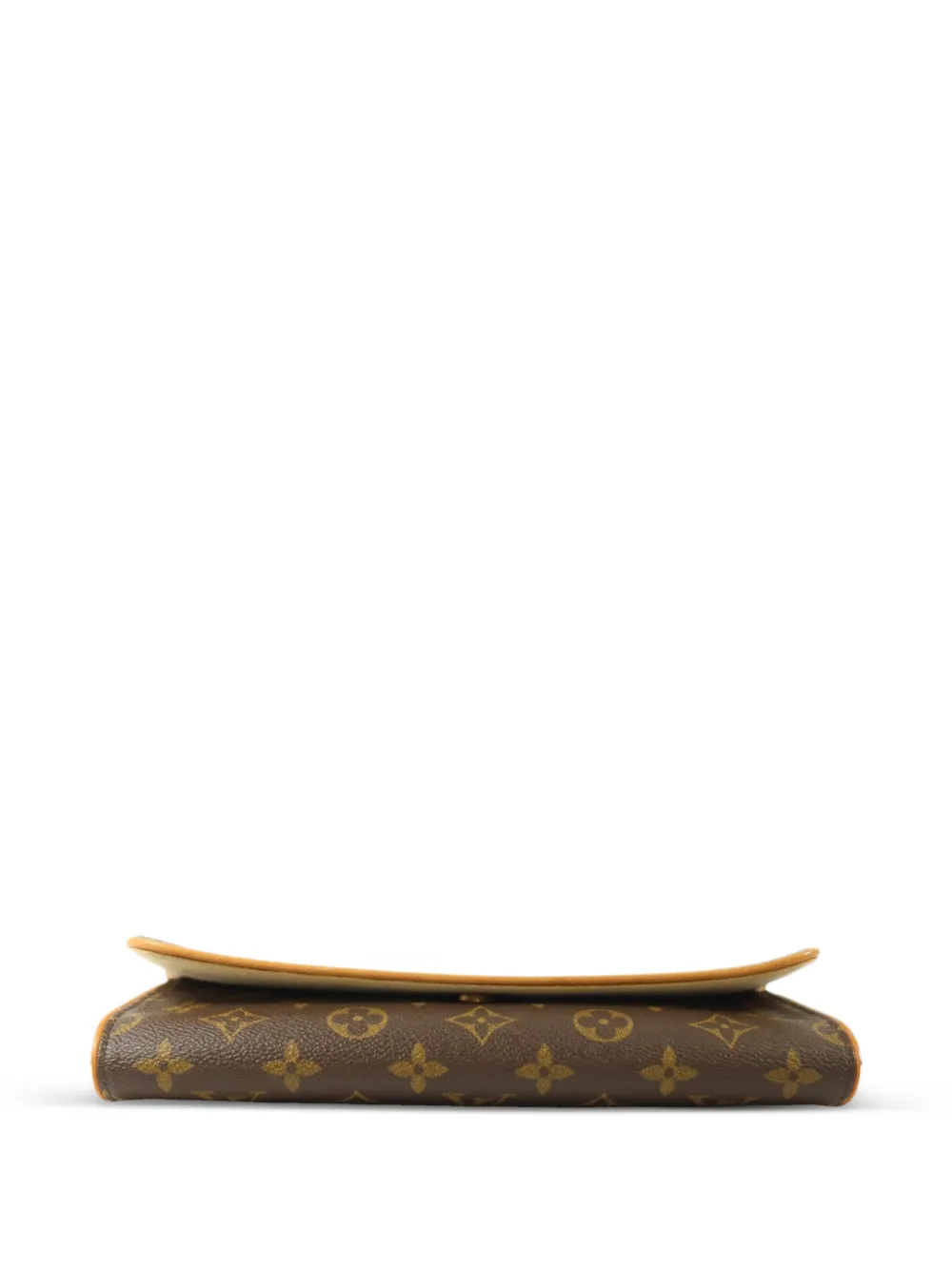 Louis Vuitton Pre-Owned GM Pochette Twin schoudertas met monogram canvas Bruin