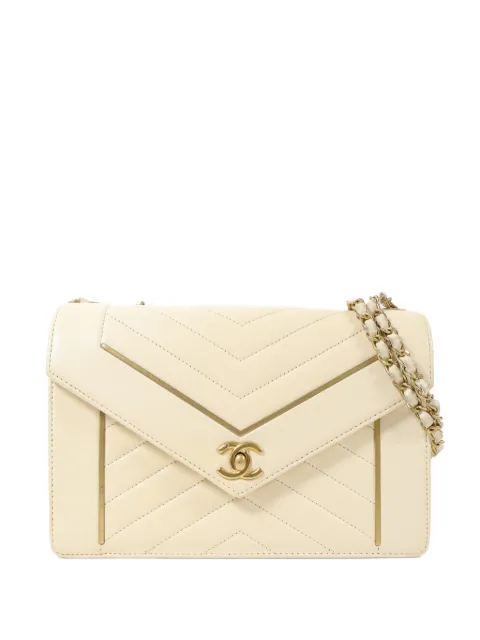 CHANEL Pre-Owned quilted CC turn-lock shoulder bag