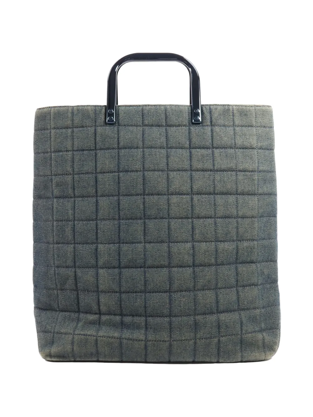 CHANEL Pre-Owned CC quilted tote bag - Blu